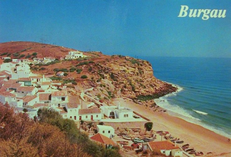 burgau-postcard-vakantie portugal