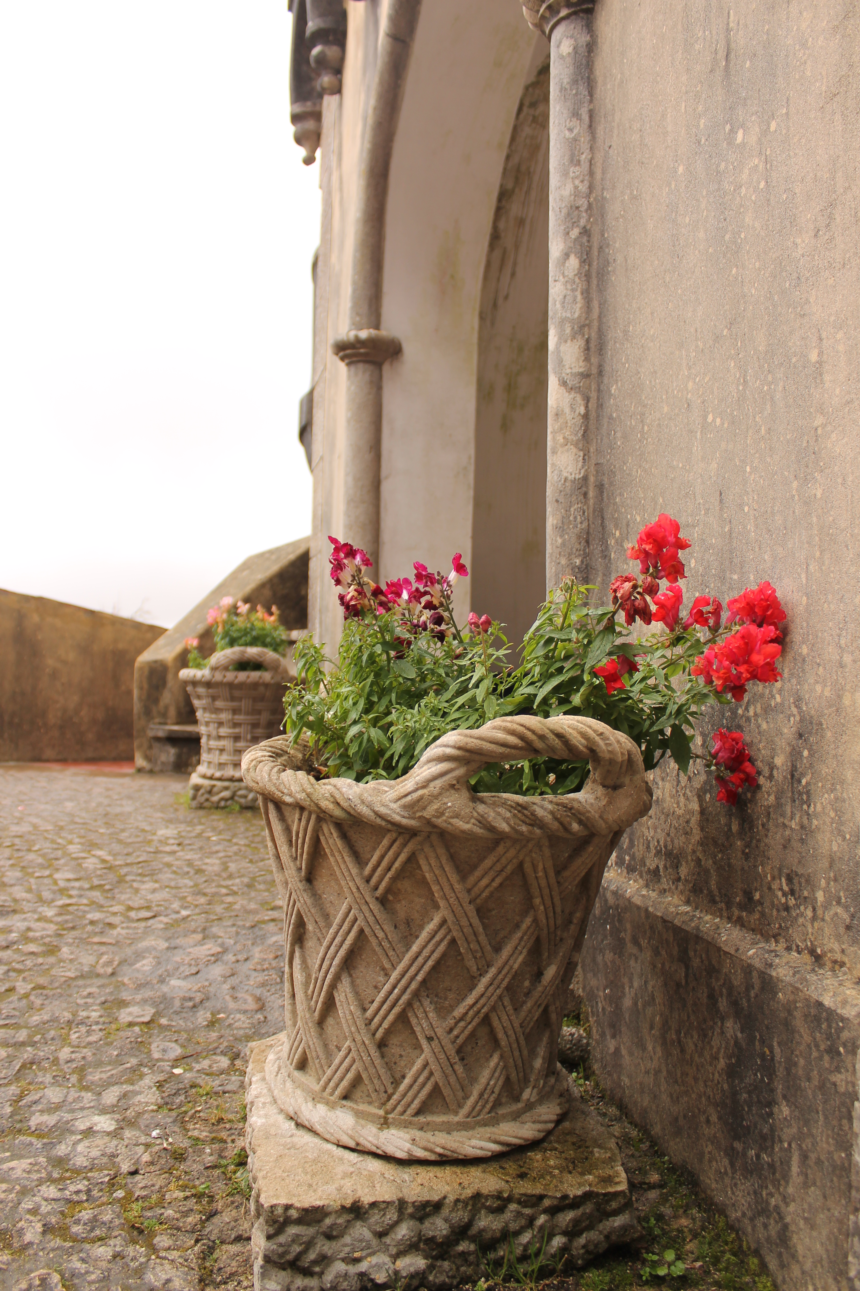 kasteel sintra bloemen vakantie portugal
