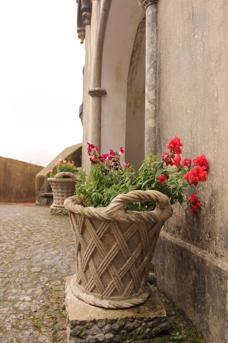 kasteel sintra bloemen vakantie portugal