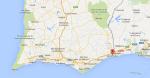 monte gordo - kaart - vakantie algarve