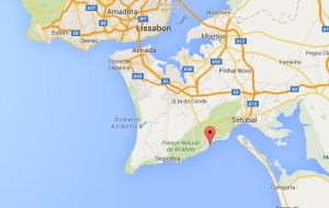Portinho-da-Arrábida-vakantie strand vlakbij Lissabon 2 kaart
