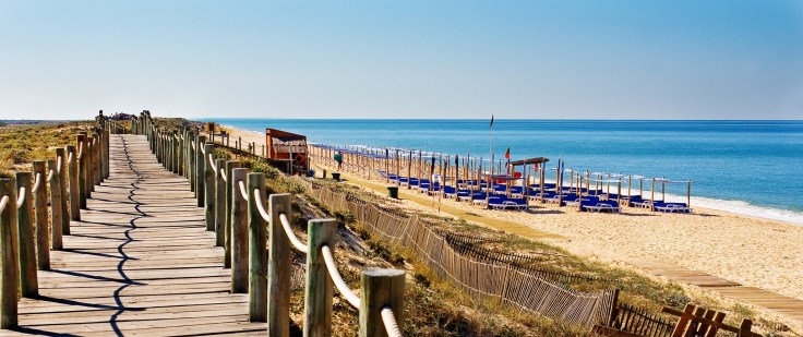Praia de -Garrao-Villas-vakantie portugal Algarve - mooi strand 1
