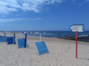 Miramar beach strand vlakbij Porto