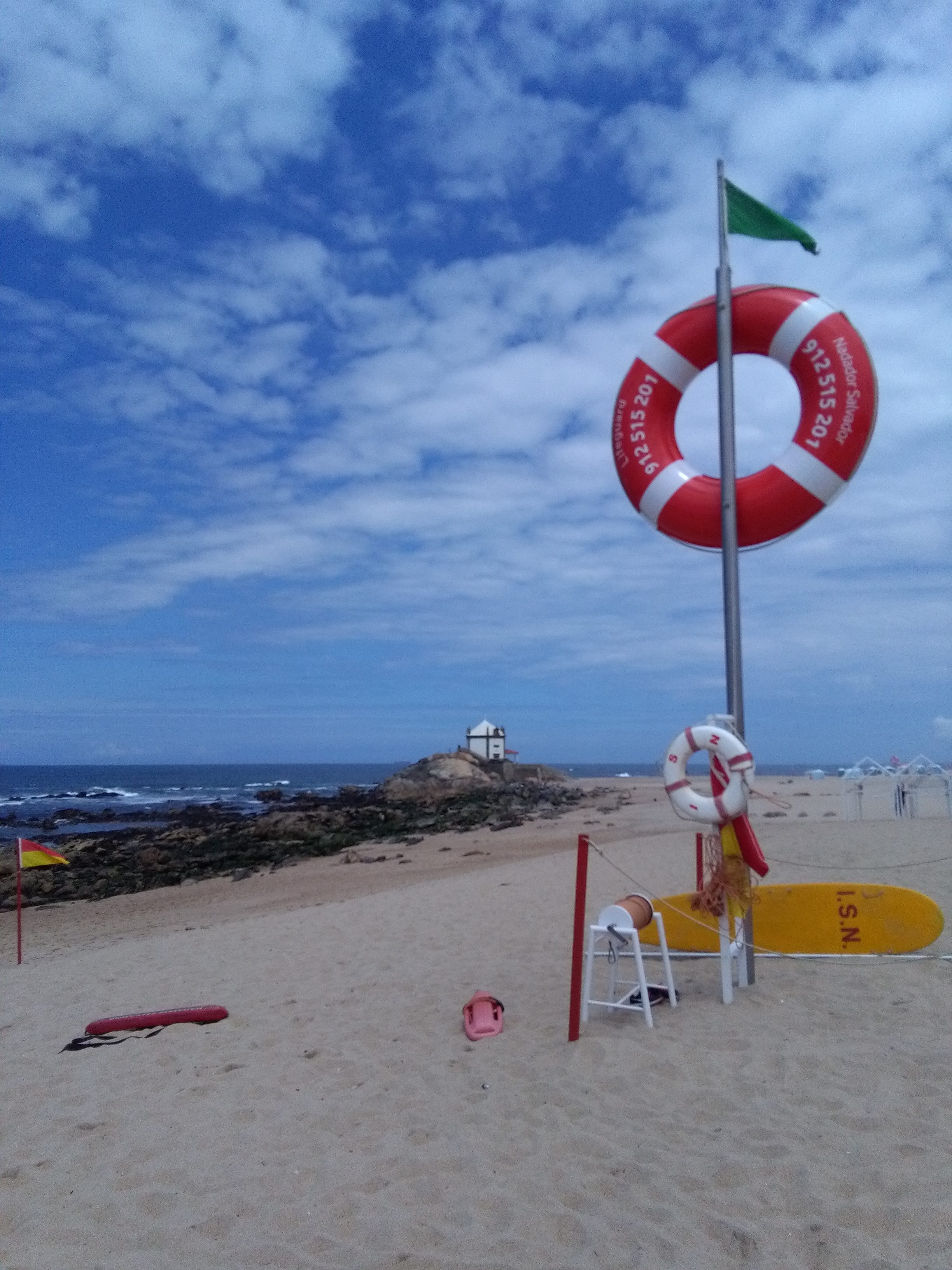 strand van Miramar nabij Porto