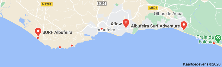 hier vind je de beste surfscholen in Albufeira