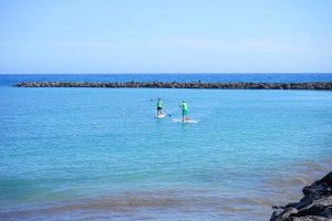 stand-up-paddle-suppen op vakantie in portugal 22