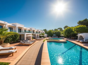 Hotels met privé zwembad of swim-up kamers in de Algarve