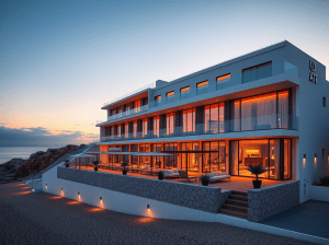 nieuw hotel aan het strand van albufeira