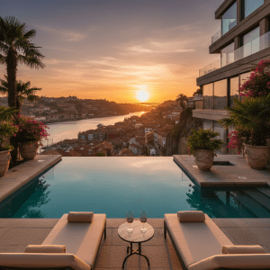 Hotels met privé zwembad of swim-up kamers in Porto