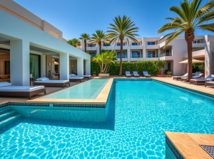swim-up kamers algarve - met prive zwembad