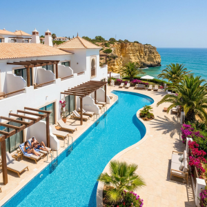 Luxe Hotels met swim-up kamers in Carvoeiro